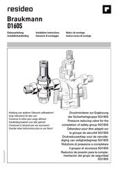 resideo Braukmann D160S Notice De Montage