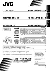 JVC KD-G310 Manuel D'instructions