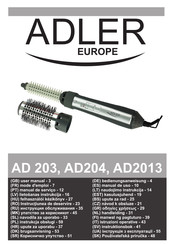 Adler europe AD204 Mode D'emploi