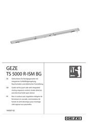 GEZE TS 5000 R-ISM BG Mode D'emploi