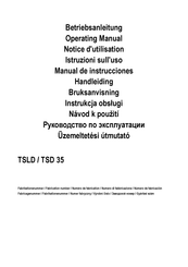 Weidmüller TSLD 35 Notice D'utilisation
