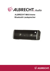 Albrecht Audio MAX-treme Mode D'emploi
