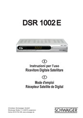 Schwaiger DSR 1002E Mode D'emploi