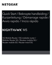 NETGEAR Nighthawk M5 Démarrage Rapide