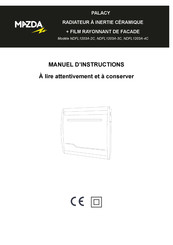 Mazda NDFL1203A-3C Manuel D'instructions
