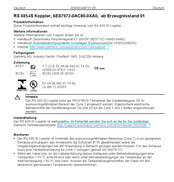 Siemens 6ES7972-0AC80-0XA0 Guide Rapide