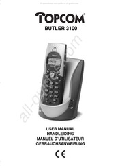 Topcom BUTLER 3100 Manuel D'utilisateur