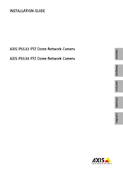 Axis P5534 Guide D'installation