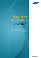 Samsung U28D590D Manuel De L'utilisateur