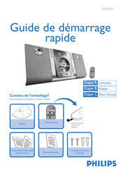 Philips MCB240 Guide De Démarrage Rapide