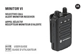 Motorola MINITOR VI Guide D'utilisateur