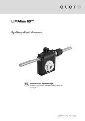 elero LIMAline 60 Instructions De Montage