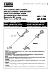 Dolmar MS-20C Manuel D'instructions Original