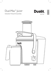 Dualit Dual-Max Mode D'emploi