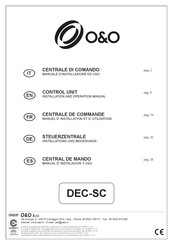 O&O DEC-SC Manuel D'installation Et D'utilisation