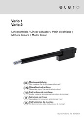 elero Vario 2 Instructions De Montage