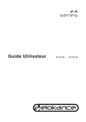 elokance e 12A Guide Utilisateur