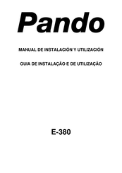 Pando E-380 Notice D'utilisation