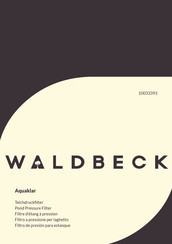 Waldbeck Aquaklar Mode D'emploi