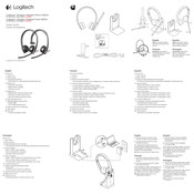 Logitech Wireless Headset Mono H820e Guide D'installation