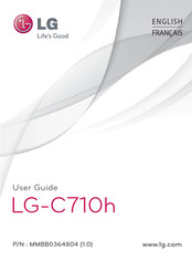 LG C710h Mode D'emploi