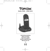 Topcom Butler 2500 DUO Mode D'emploi