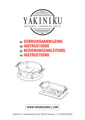 YAKINIKU Shichirin Instructions