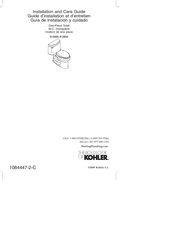 Kohler K-3489 Guide D'installation Et D'entretien