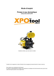 XPOtool 50753 Mode D'emploi