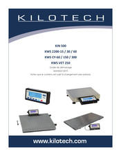 Kilotech KWS 2200-60 Guide De Démarrage