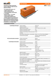 Belimo MP-BUS SF24G-MP-L Fiche Technique