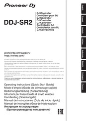 PIONEER DJ DDJ-SR2 Mode D'emploi