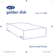 LaCie Golden Disk Guide D'installation Rapide