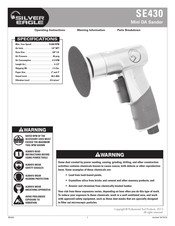 Silver Eagle SE430 Instructions De Fonctionnement