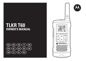 Motorola TLKR T60 Mode D'emploi