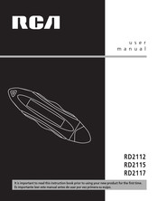RCA RD2117 Manuel D'utilisation