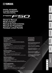 Yamaha PSR-F50 Mode D'emploi