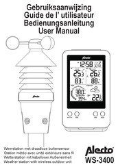 Alecto WS-3400 Guide De L'utilisateur