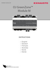 Exhausto OJ GreenZone Module M Instructions