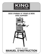 King Industrial KC-1002C Manuel D'instruction