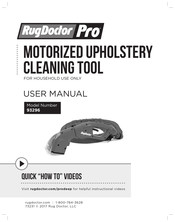 RugDoctor Pro 93296 Mode D'emploi