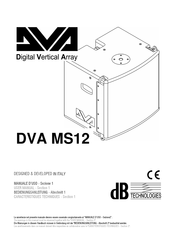 DVA MS12 Caractéristiques Techniques