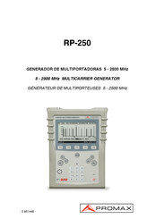 Promax RP-250 Manuel