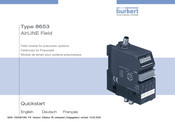 Burkert AirLINE Field 8653 Guide Rapide