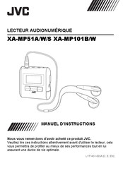 JVC XA-MP101W Manuel D'instructions