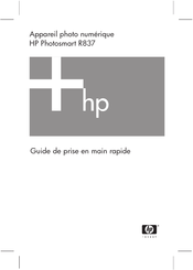 HP Photosmart R837 Guide De Prise En Main Rapide