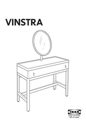 IKEA VINSTRA Mode D'emploi