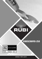 Rubi RUBISCRAPER-250 Mode D'emploi