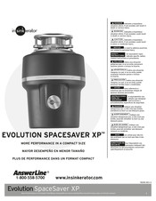 Emerson InSinkErator EVOLUTION SPACESAVER XP Mode D'emploi