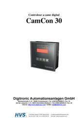 Digitronic Automationsanlagen CamCon 30 Mode D'emploi